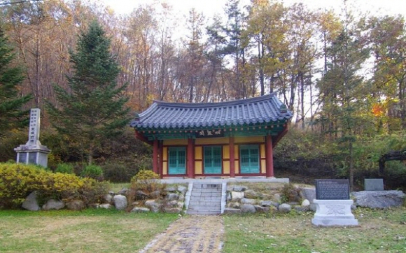 명려각 조선시대 시인 하립과 삼의당 김씨의 시비 사진 제공= 진안여행정보