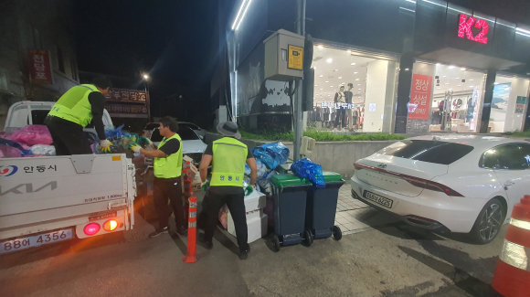 안동 탈춤축제 ‘쓰레기 대란’ 없었다  [사진 제공 안동시. 재판매 및 DB 금지]