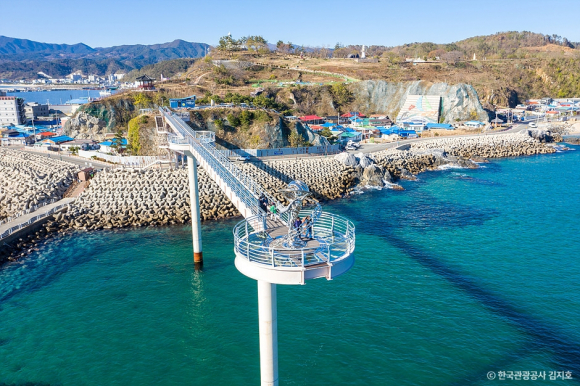 등기산 스카이워크 [사진 제공 울진군. 재판매 및 DB 금지]