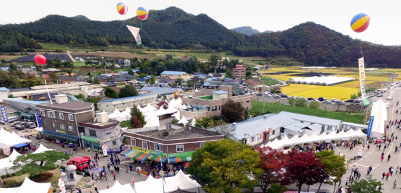 안흥찐빵 축제장 전경 [사진 제공 횡성군. 재판매 및 DB 금지]