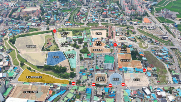 축제장 배치도 [사진 제공 홍성군. 재판매 및 DB 금지]