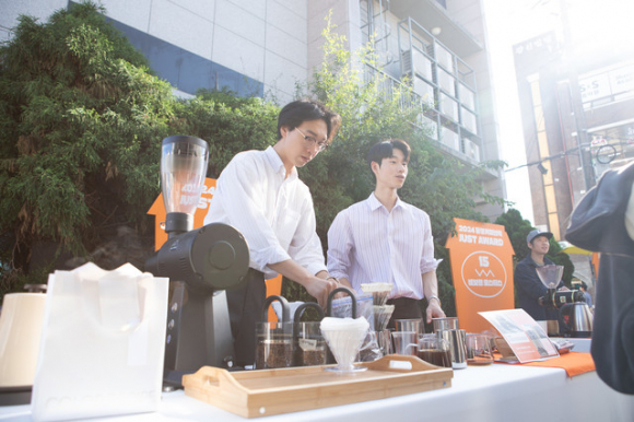 18개의 부스에서 펼쳐지는 커피 향연 [사진 제공 광주광역시. 재판매 및 DB 금지]