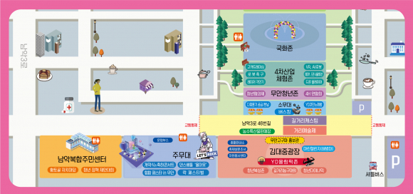 행사장 배치도 [사진 제공 무안군. 재판매 및 DB 금지]