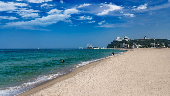 정동진 해변 [사진 제공 강원특별자치도. 재판매 및 DB 금지]