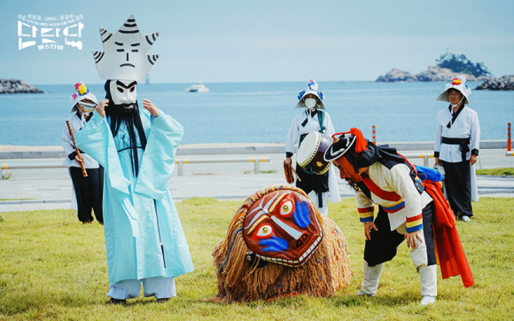 속초 사자놀이보존회 [사진 제공 강릉단오제위원회. 재판매 및 DB 금지]