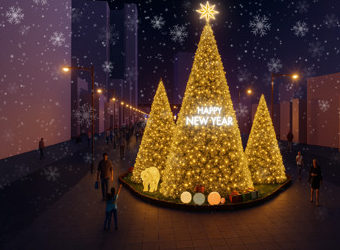 크리스마스 트리 [사진 제공 부산광역시. 재판매 및 DB 금지]