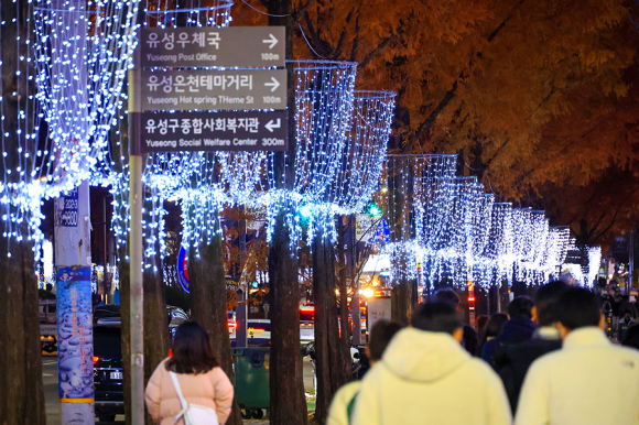 빛의 거리 [사진 제공 대전광역시. 재판매 및 DB 금지]