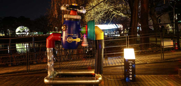 작가의 빛정원 Back to the 낭만포차 김경렬작 [사진 제공 수성구. 재판매 및 DB 금지]