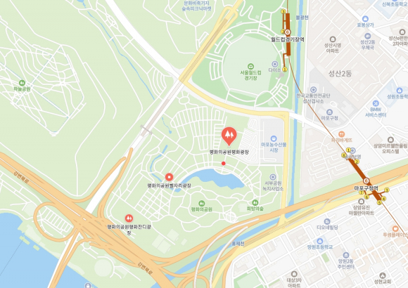 상암 월드컵공원 평화광장 [사진 제공 (사)국민성공시대. 재판매 및 DB 금지]