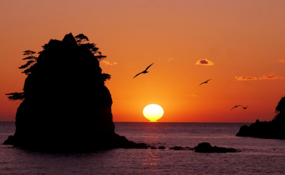 충남 태안군 안면도에 있는 꽃지해수욕장 [사진 제공 태안군. 재판매 및 DB 금지]