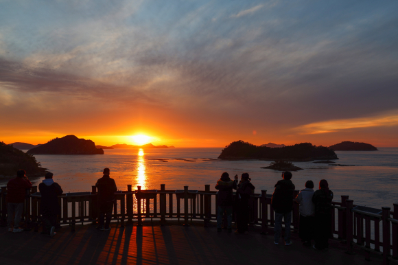 세방낙조 해넘이 행사 [사진 제공 진도군. 재판매 및 DB 금지]