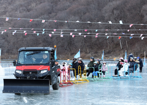 얼음열차 [사진 제공 영양군. 재판매 및 DB 금지]