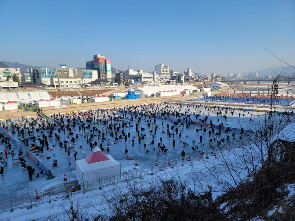꽁꽁축제장 모습 [사진 제공 홍천문화재단. 재판매 및 DB 금지]