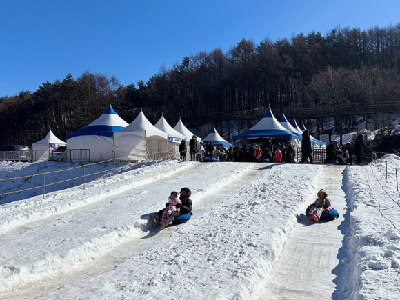 대형 눈썰매장 [사진 제공 태백시. 재판매 및 DB 금지]