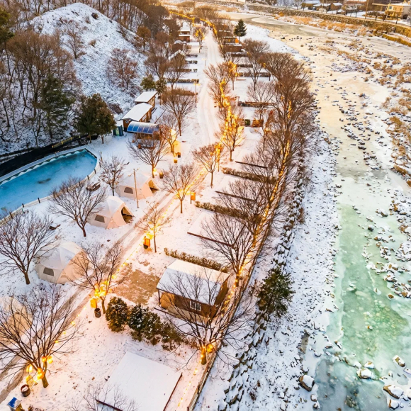 대강면 죽령천 일대 겨울의 따뜻함을 만나다 [사진 제공 단양관광공사. 재판매 및 DB 금지]