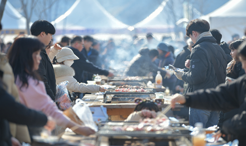 공주군밤 그릴존 [사진 제공 공주시. 재판매 및 DB 금지]