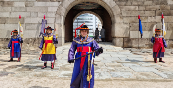 숭례문 파수의식 [사진 제공 서울특별시. 재판매 및 DB 금지]