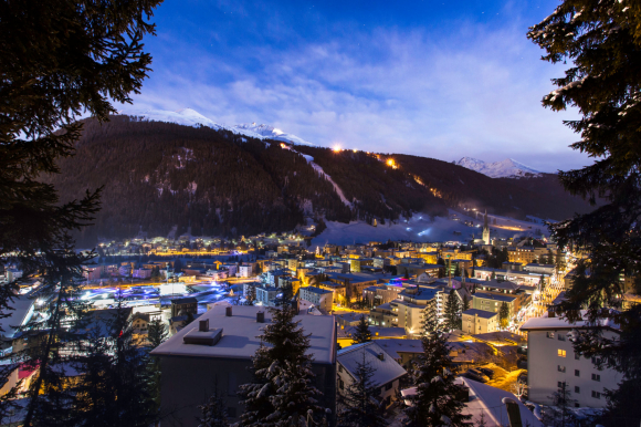 겨울의 다보스 시가지 풍경 [사진 제공 World Economic Forum. 재판매 및 DB 금지]
