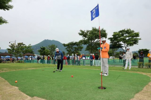 제2회 대통령기 전국 파크골프 대회 진행 [사진 제공 양산시. 재판매 및 DB 금지]