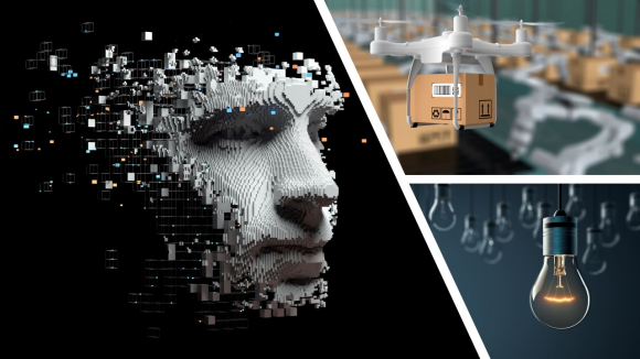 아무도 가보지 못한 미래의 밑그림을 그릴 수 있는 이? [사진 제공 스톡 이미지 합성. 재판매 및 DB 금지]