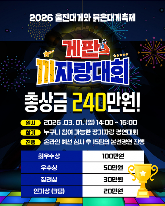 [사진 제공 울진군. 재판매 및 DB 금지]