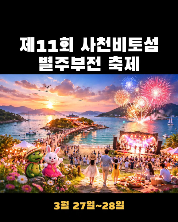 [사진 제공 사천비토섬 별주부전축제추진위원회. 재판매 및 DB 금지]