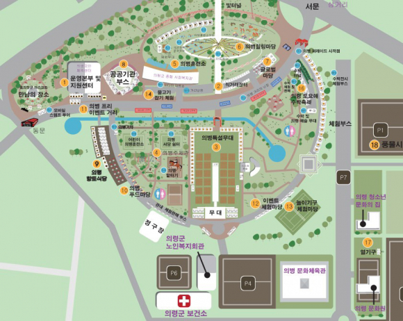 전체 배치도 [사진 제공 (사)의병기념사업회. 재판매 및 DB 금지]