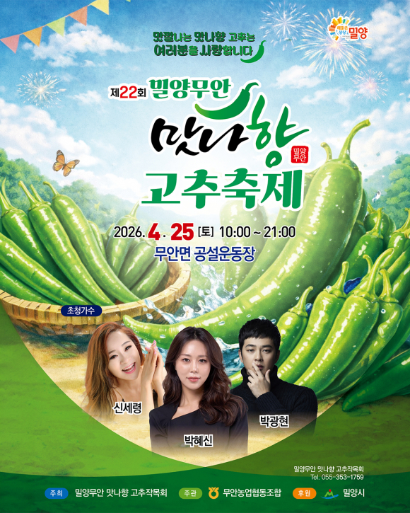 [사진 제공 밀양무안 맛나향 고추작목회. 재판매 및 DB 금지]