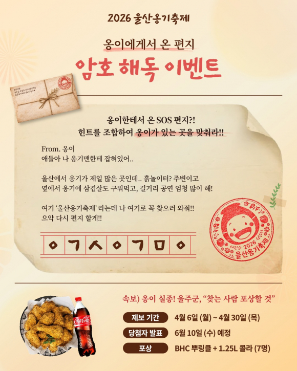 [사진 제공 울주문화재단. 재판매 및 DB 금지]