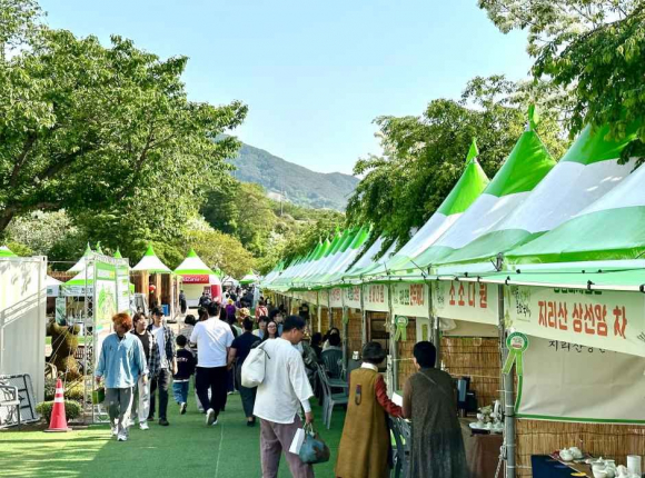 [사진 제공 (사)하동야생차문화축제조직위원회. 재판매 및 DB 금지]