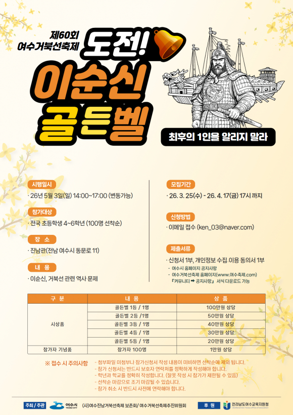 [사진 제공 여수시. 재판매 및 DB 금지]