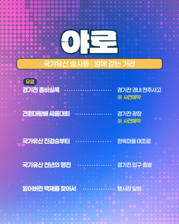 [사진 제공 전주시. 재판매 및 DB 금지]
