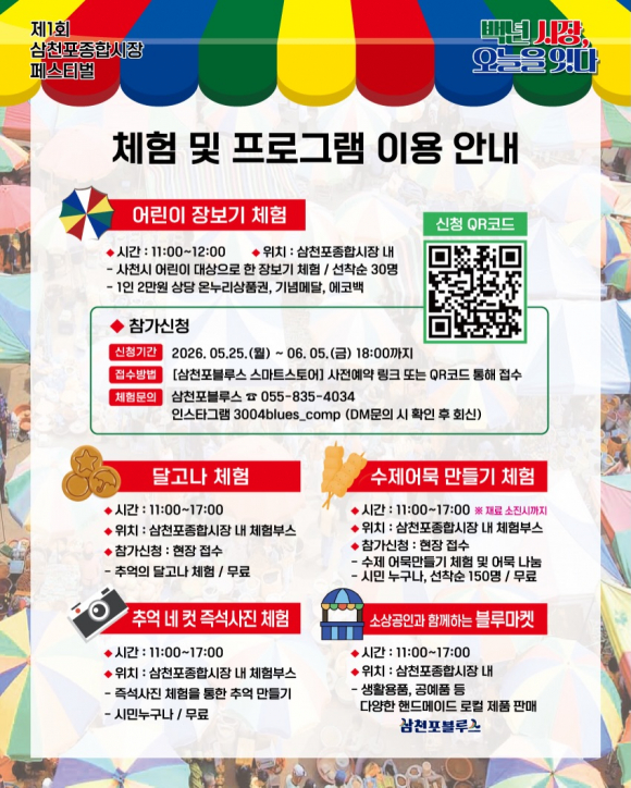 [사진 제공 삼천포종합시장 번영회. 재판매 및 DB 금지]