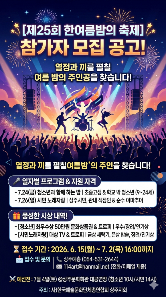 [자료 제공 사)한국예술문화단체총연합회 상주지회. 재판매 및 DB 금지]