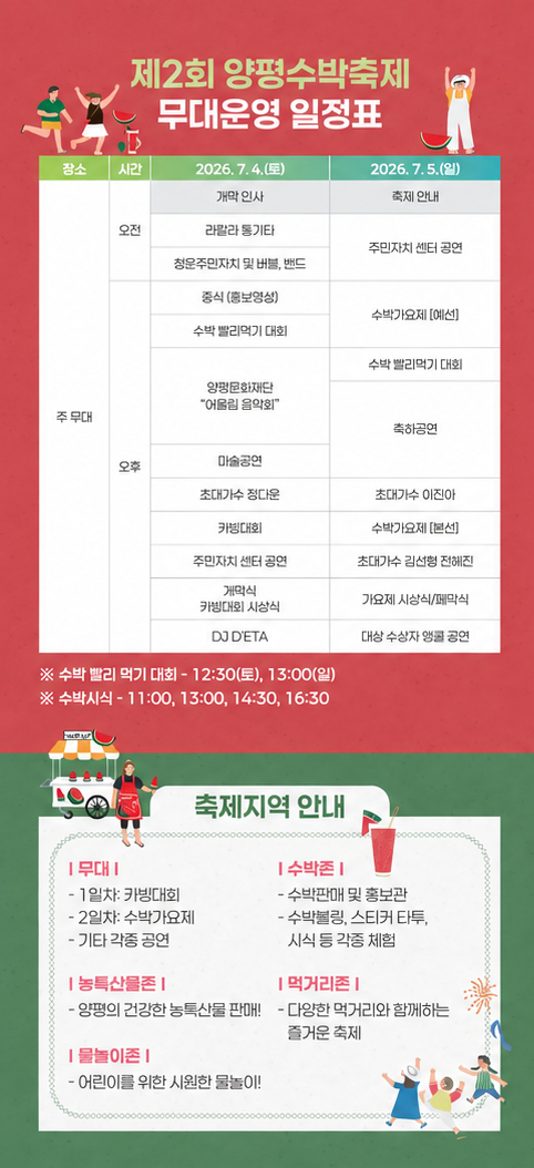 [자료 제공 청운면 수박축제추진위원회. 재판매 및 DB 금지]