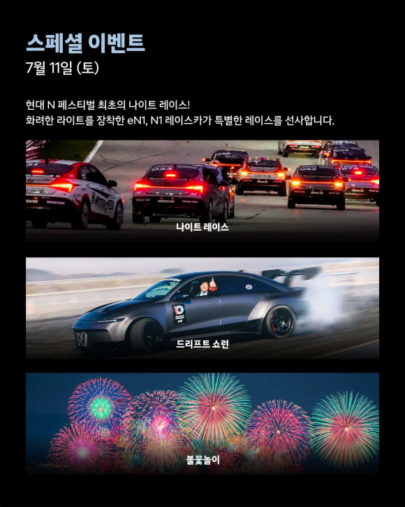 [자료 제공 현대 N 페스티벌. 재판매 및 DB 금지]