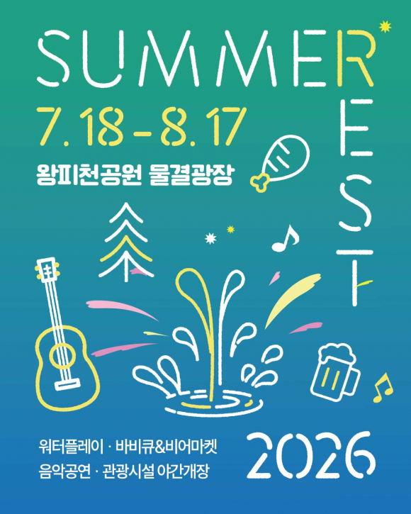[사진 제공=왕피천공원사업소·재판매 및 DB 금지]