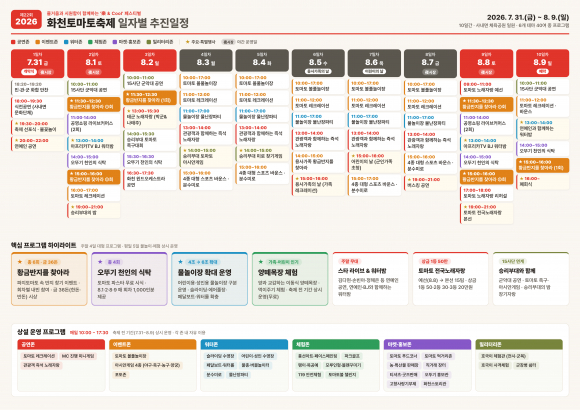 [사진 제공 화천군. 재판매 및 DB 금지]