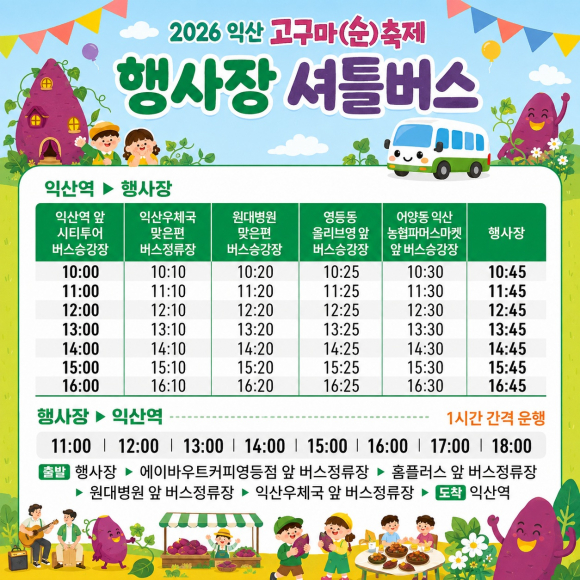 [사진 제공=익산시, 재판매 및 DB 금지]