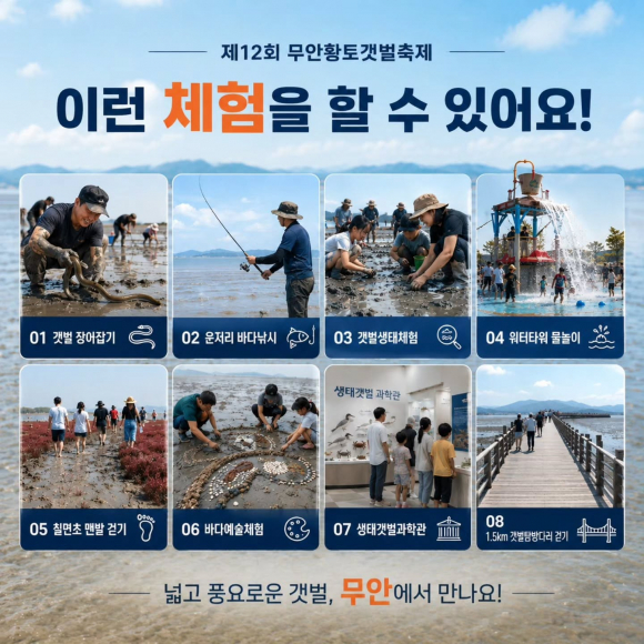 [사진 제공 무안군. 재판매 및 DB 금지]