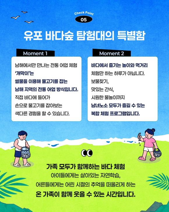 [사진 제공 유포어촌체험마을. 재판매 및 DB 금지]