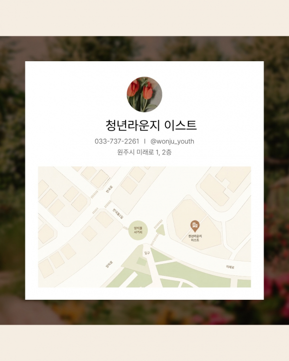 [사진 제공 원주시 청년지원센터 · 재판매 및 DB 금지]