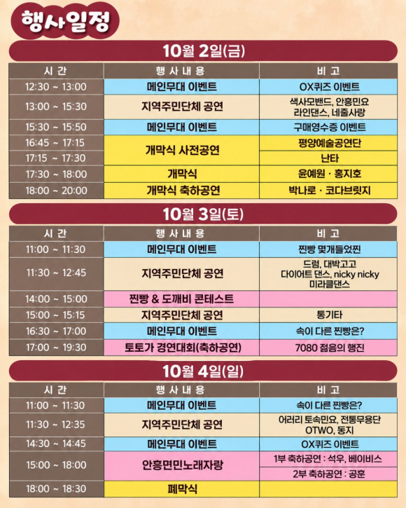 [사진 제공 안흥찐빵축제위원회. 재판매 및 DB 금지]