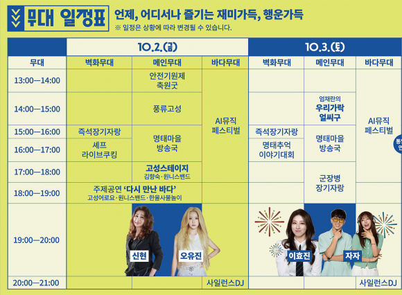 [사진 제공 고성문화재단. 재판매 및 DB 금지]