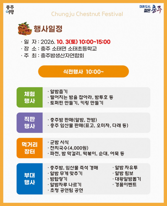 [사진 제공 충주밤생산자연합회, 재판매 및 DB 금지]
