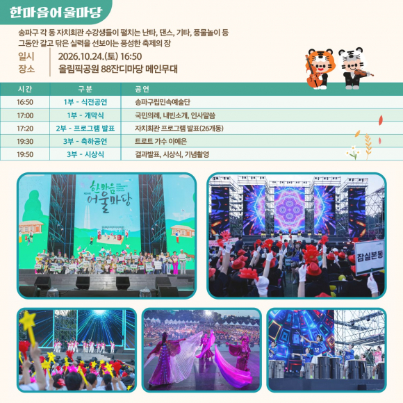 [사진 제공 서울 송파구. 재판매 및 DB 금지]